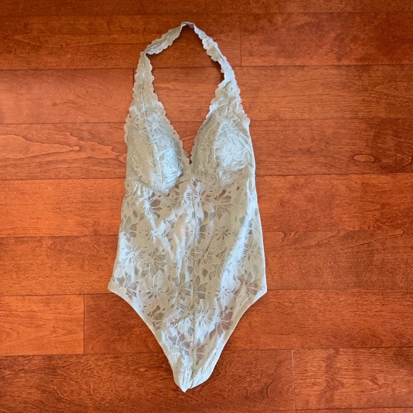 PINK Victoria's Secret Other - NWT! Women's PINK Lace Bodysuit-SMALL